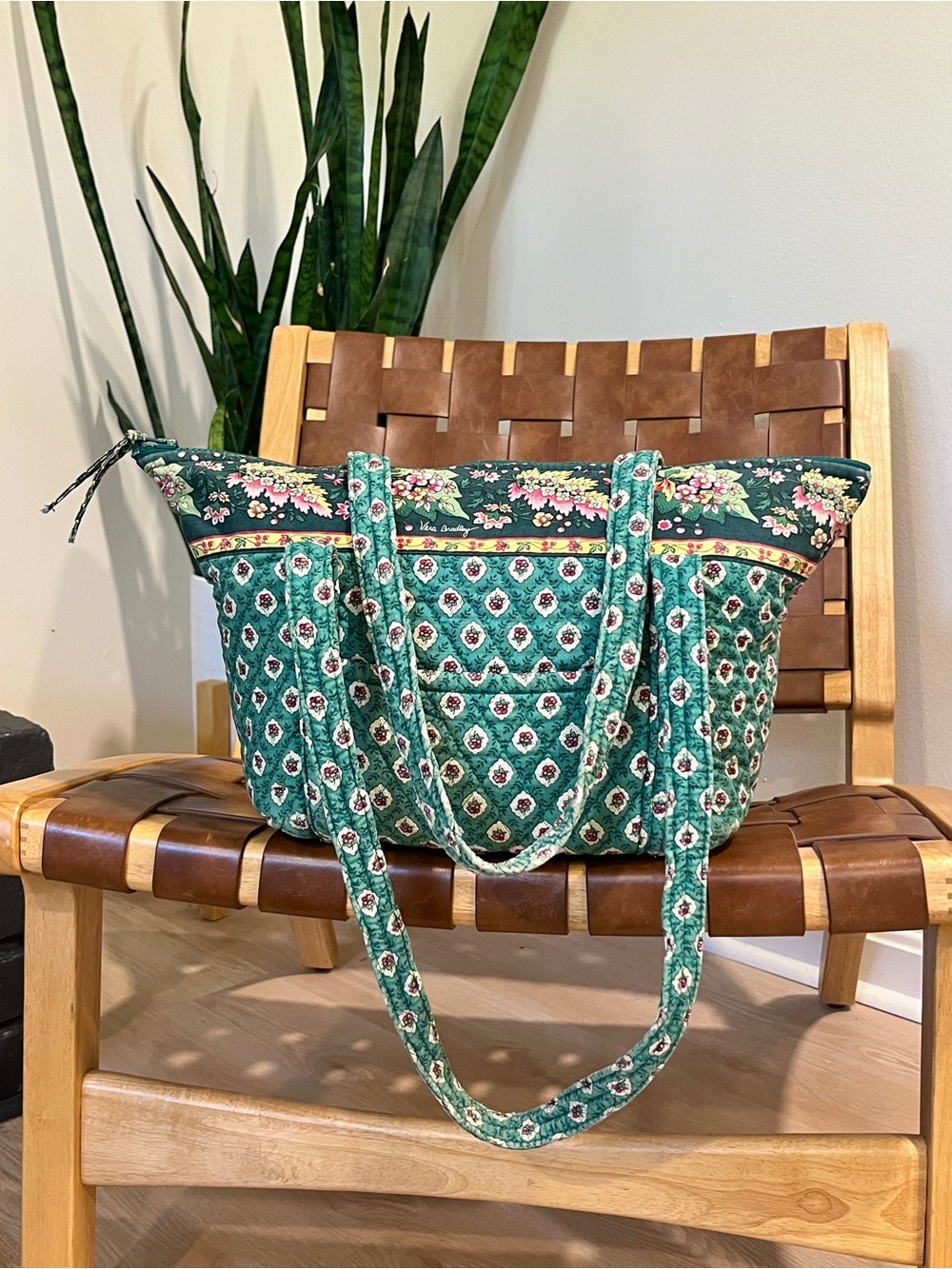 Vera Bradley Greenfield Small Paddy Tote